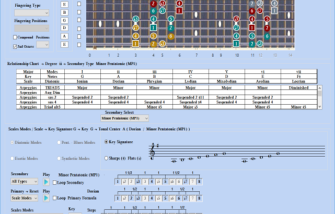 Guitar Analyzer Software Publisher screenshot