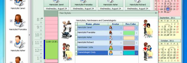 Hair Stylist Calendar screenshot