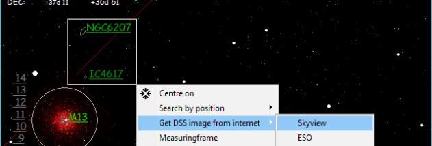 Hallo northern sky screenshot