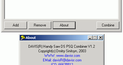 HandySaw DS screenshot