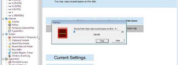Hard Disk Files Shredder screenshot