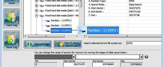 Hard Disk Recovery screenshot