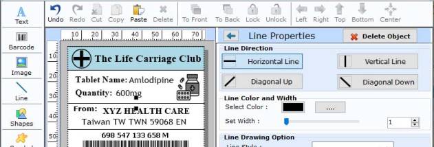 Healthcare Barcode Generator screenshot