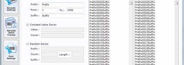 Healthcare Barcode Software screenshot