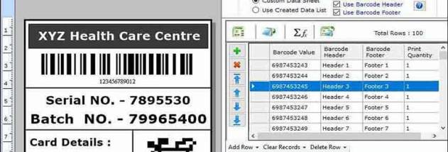 Healthcare Industry Barcode Maker screenshot