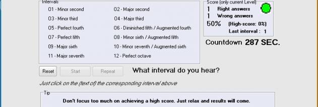 Hear It - Intervals screenshot