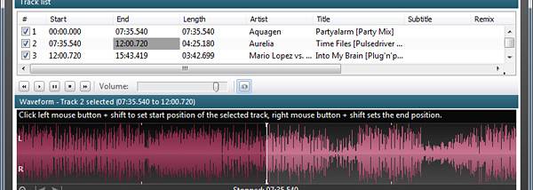 Helium Audio Splitter screenshot