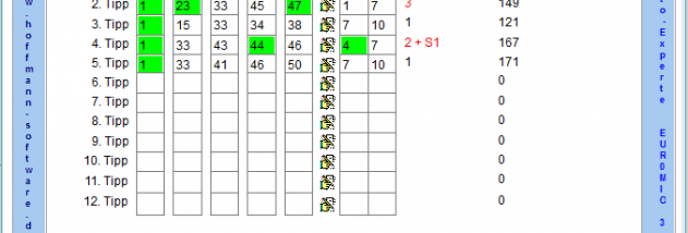 Hoffmanns Lotto-Experte EuroMillion screenshot