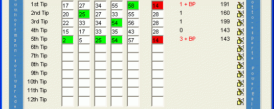 Hoffmanns Lotto-Experte Powerball US screenshot