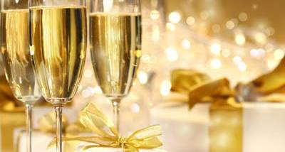 Holiday Champagne Screensaver screenshot