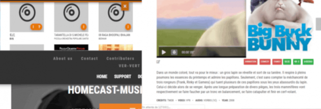 HomeCast Media Center screenshot