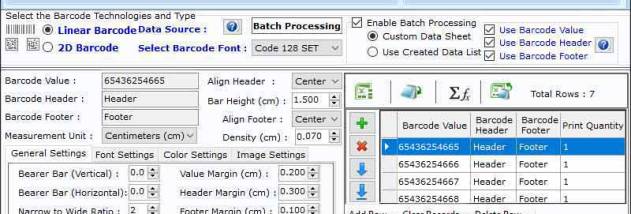 Hospital Devices Barcode Labeling Tool screenshot