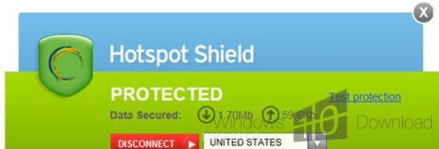 Hotspot Shield screenshot