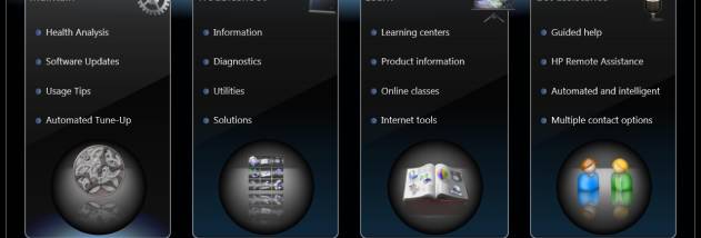 HP Support Assistant for Home Desktops screenshot