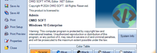 HTML Editor .NET screenshot