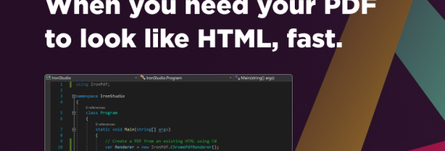 HTML to PDF Java screenshot