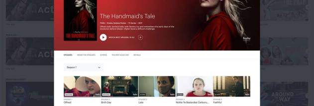 Hulu Plus screenshot