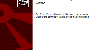 Hv Manager screenshot