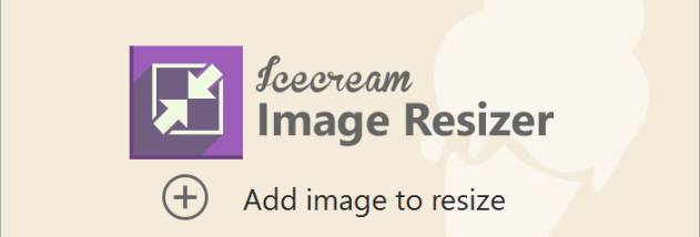 Icecream Image Resizer screenshot