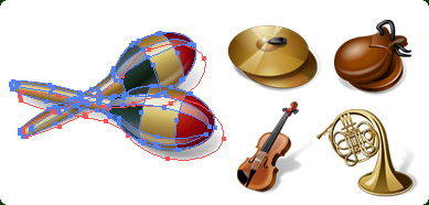 Icons-Land Musical Instruments Vector Icons screenshot