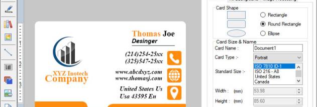 ID Card Designer Software screenshot
