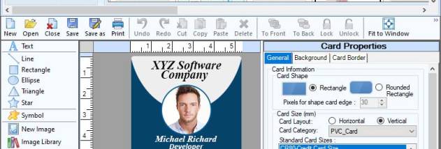 ID Card Designing Software screenshot