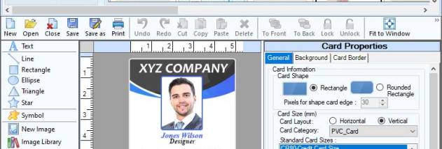 ID Card Maker Program screenshot