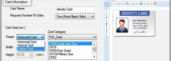 ID Cards Maker Software screenshot