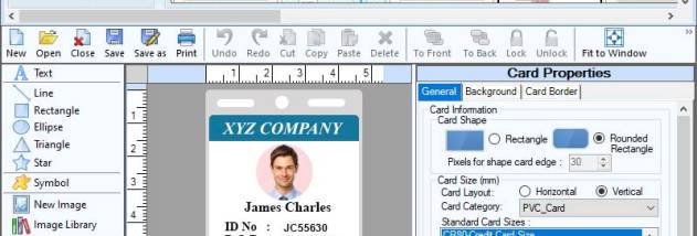 ID Cards Software screenshot