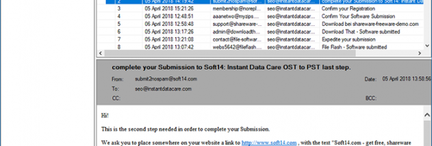 IDC EML Converter screenshot