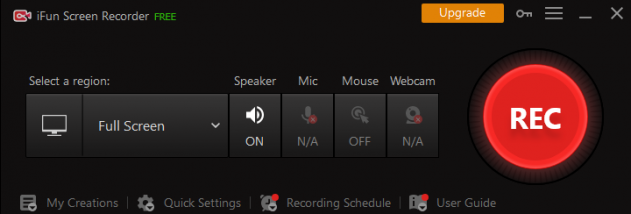 iFun Screen Recorder screenshot