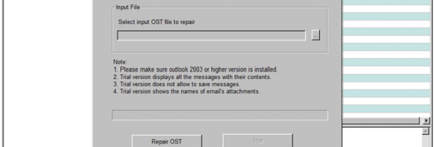 IGEO OST REPAIR screenshot