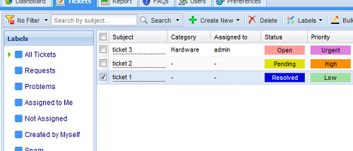iHelpdesk screenshot