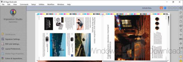 Imposition Studio screenshot