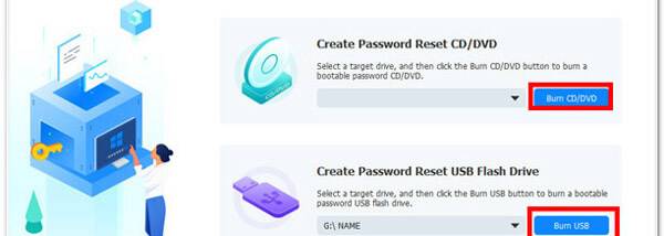 imyPass Windows Password Reset Standard screenshot