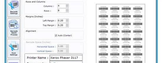 Industrial 2d Barcode Label screenshot