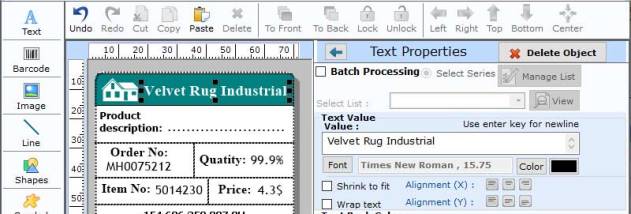 Industrial Barcode Generator Free screenshot