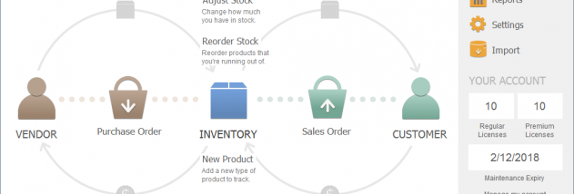inFlow Inventory Software screenshot
