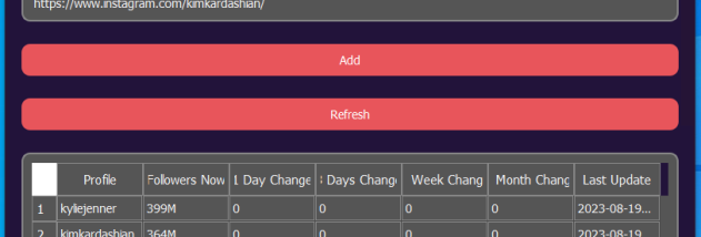 Instagram Followers Checker screenshot