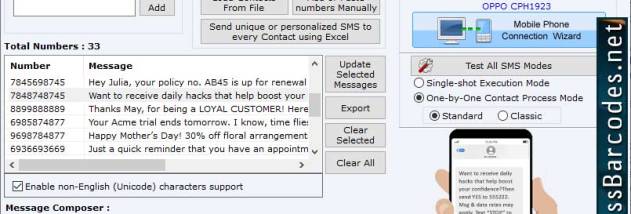 Integrated Software for Bulk SMS screenshot