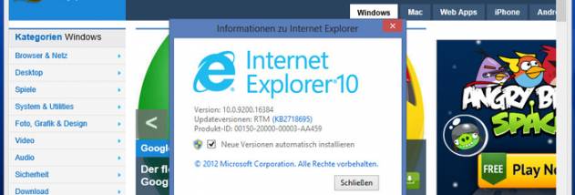 Internet Explorer  10 Windows  10 Download 