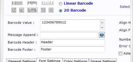 Inventory Barcode Label Creator screenshot