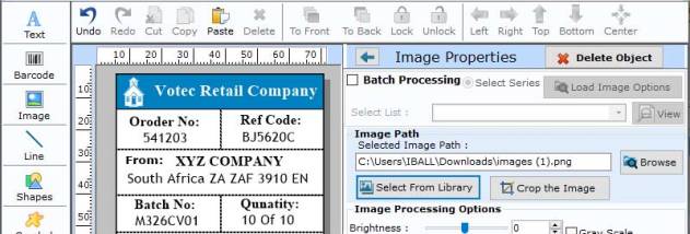 Inventory Barcode Maker Software screenshot