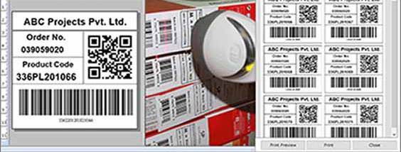 Inventory Barcode Printing Software screenshot