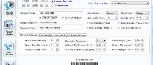 Inventory Barcode Tool screenshot