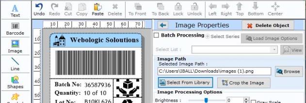 Inventory Barcodes Generator screenshot