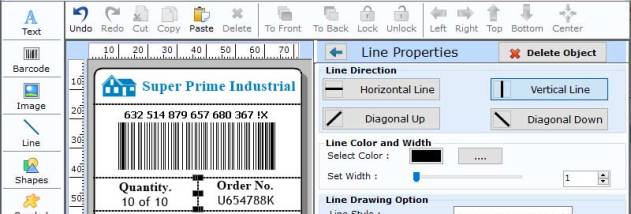Inventory Control Barcode Software screenshot