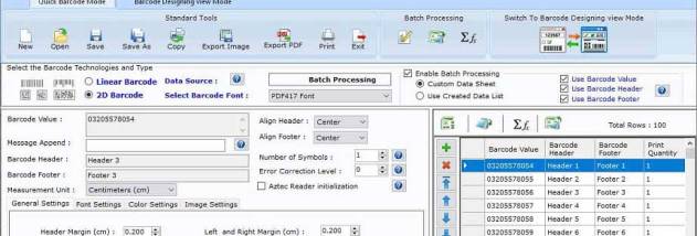Inventory Labeling & Barcoding Software screenshot