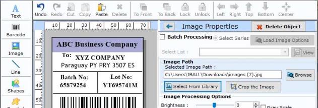 Inventory Management Barcode Software screenshot
