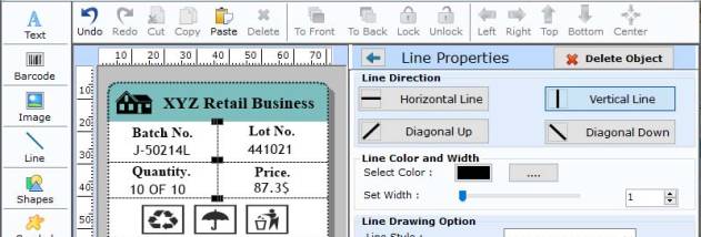 Inventory Tracking Barcode Generator screenshot